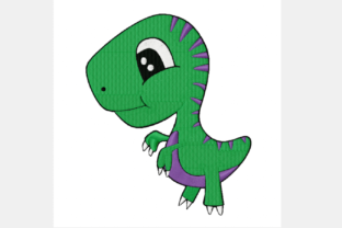 Baby T-Rex Embroidery Design Review for Boutique Sweatshirts