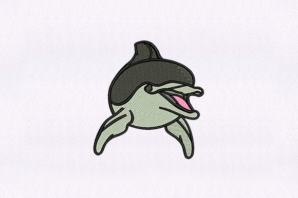 Dolphin Fish Embroidery Review for Boutique Sweatshirts