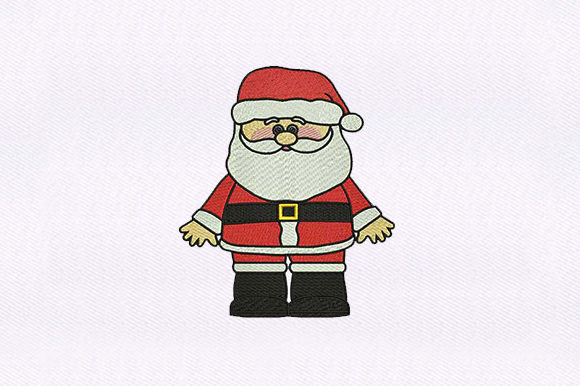 Santa Claus Gnome: A Festive Embroidery for Seasonal Creations