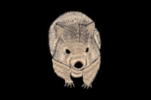 Wombat: A Cozy Holiday Embroidery