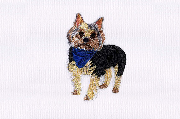 Yorkshire Terrier Dog Embroidery Review