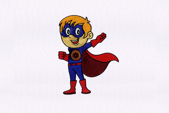 Young Superhero Embroidery Review